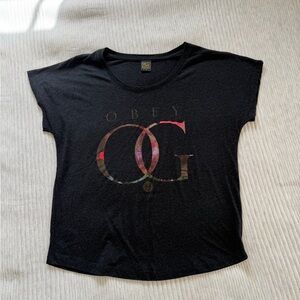 Obey Black OG Graphic Tee